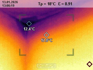 H_00250X Thermografie Kältebrücke