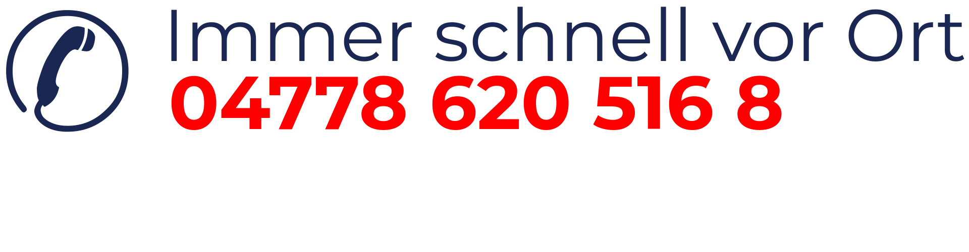 Immer schnell vor Ort Header 5